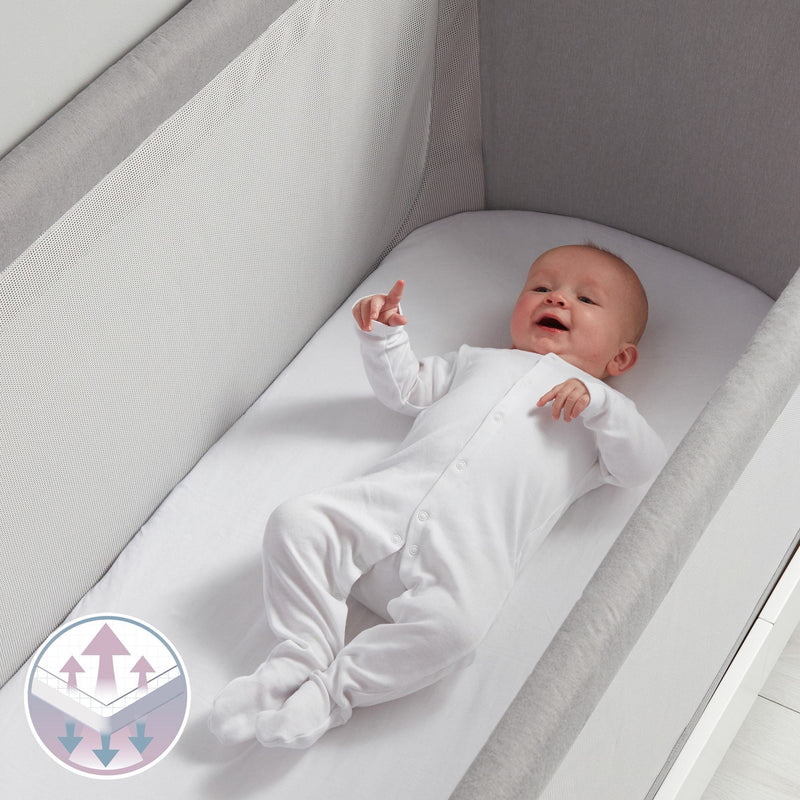 Shnuggle Air cot folding mattress, imported from the UK