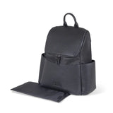 Silver Cross changing backpack black vegan leather, UK version