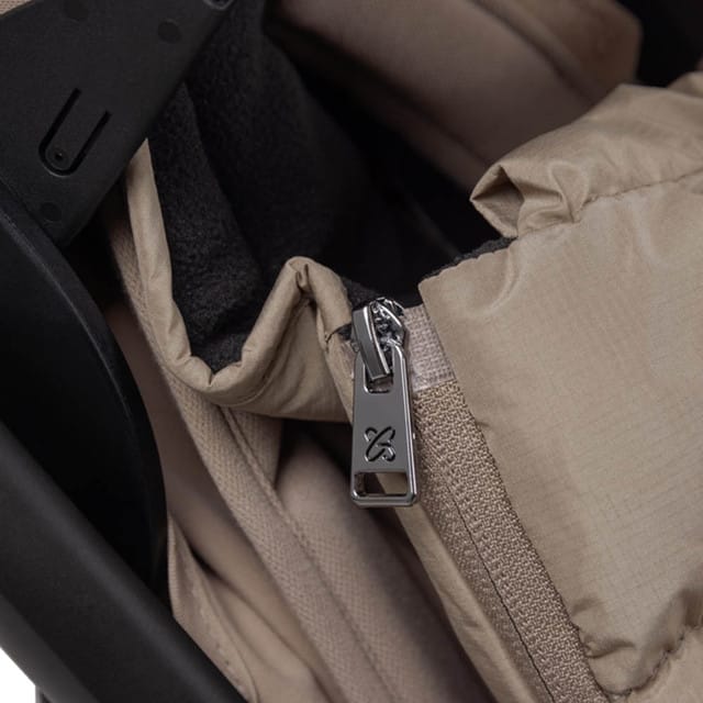 Silver Cross Nia footmuff in Champagne stroller accessory (British brand)
