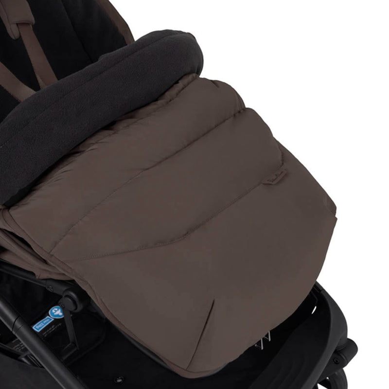 Silver Cross Nia Footmuff chocolate baby stroller accessory, UK version
