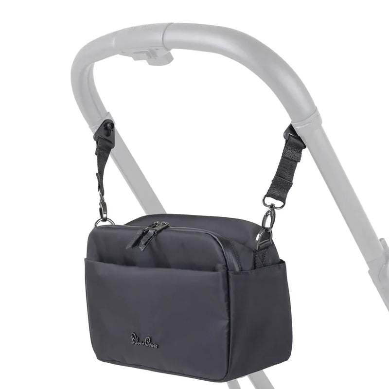 Silver Cross universal organiser bag in black, imported from the UK