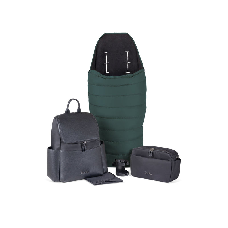Silver Cross Nia accessory pack in Conifer (British brand)