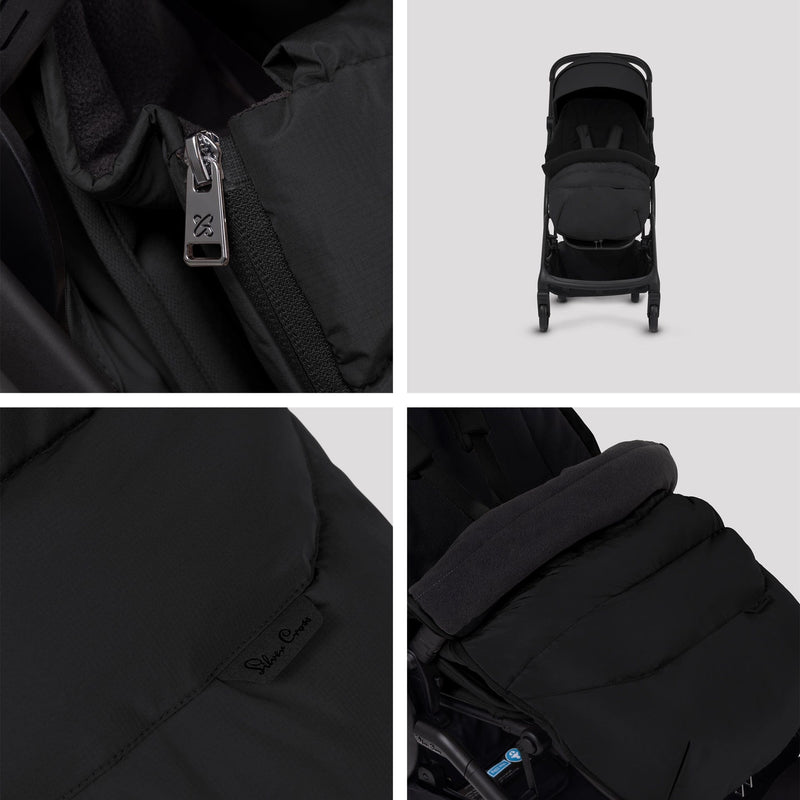 Silver Cross Nia stroller accessory pack in Onyx, imported from the UK