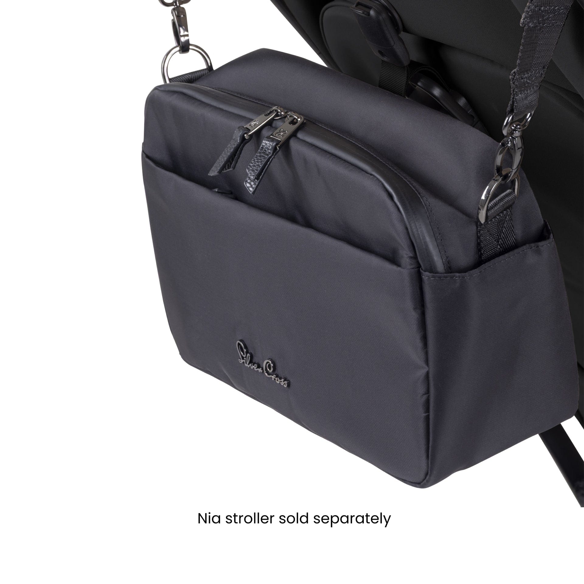Silver Cross Nia stroller accessory pack in Onyx, imported from the UK