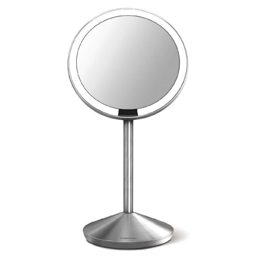 Simplehuman Sensor Mirror Mini, 10x Magnification, Brushed Stainless Steel