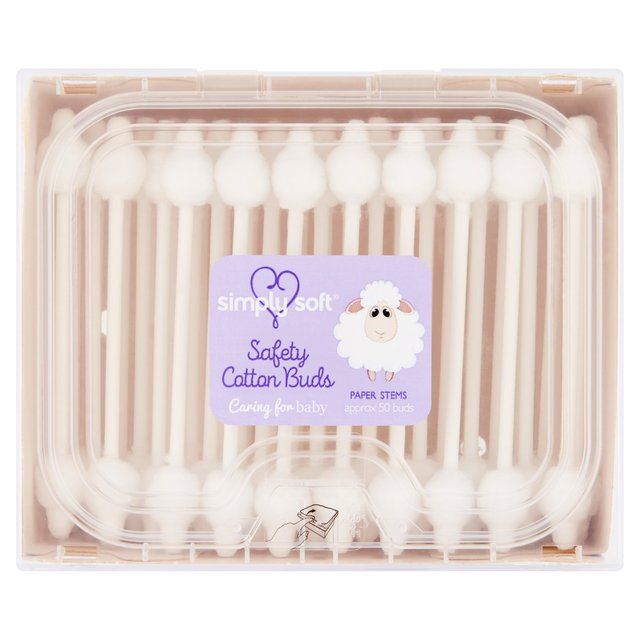 Simply Soft Baby Safety Buds   50 per pack