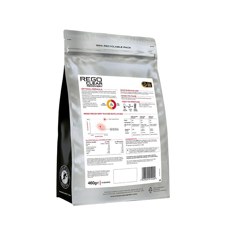 SiS Rego Clear Recovery Raspberry &amp;amp; Cranberry 460g