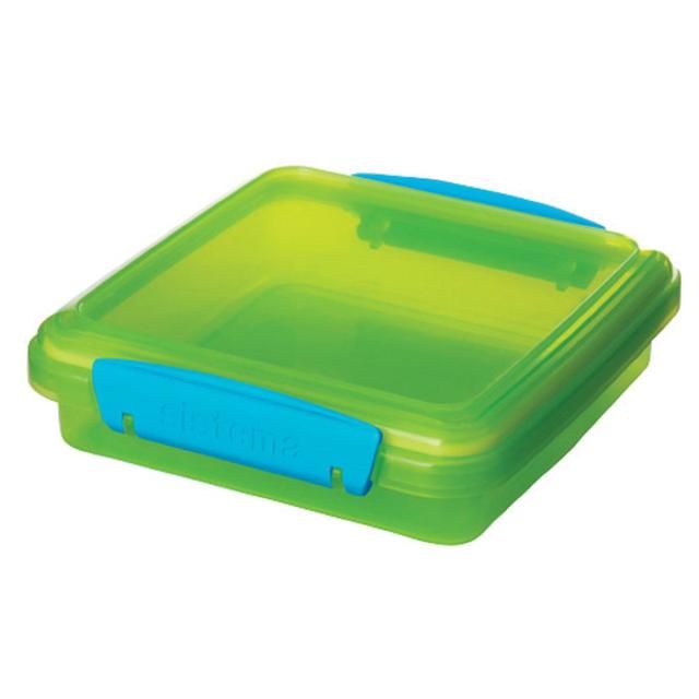 Sistema Sandwich Boxes Assorted Colours   3 per pack