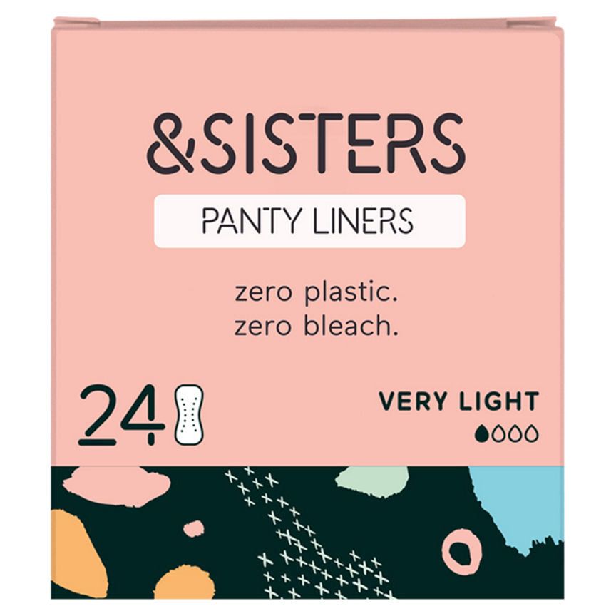 &amp;Sisters by Mooncup Everyday Very Light Panty Liners