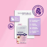 Skin Republic Retinol Biodegradable Sheet Mask   25ml