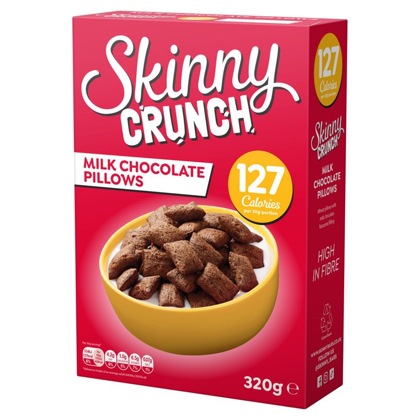 Skinny Crunch tejcsokoládé párnák