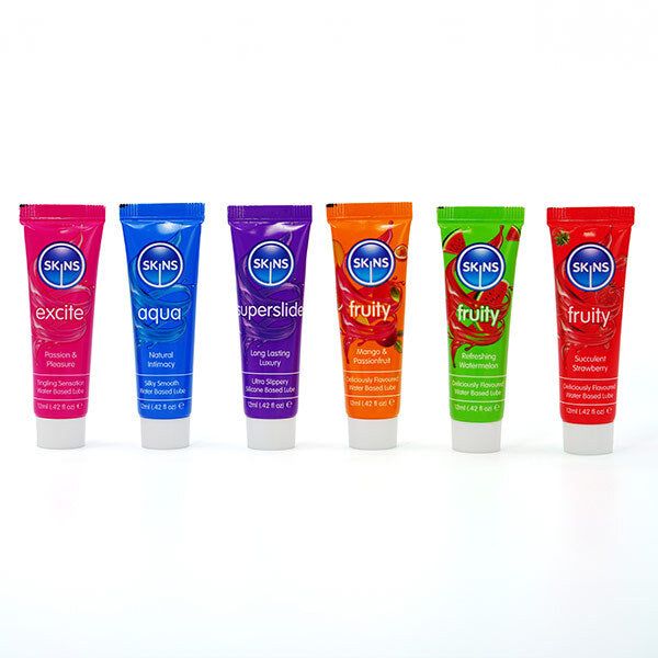 Skins Travel Lube Multipack - Fruity Tubes &amp;amp; Vital Lubes