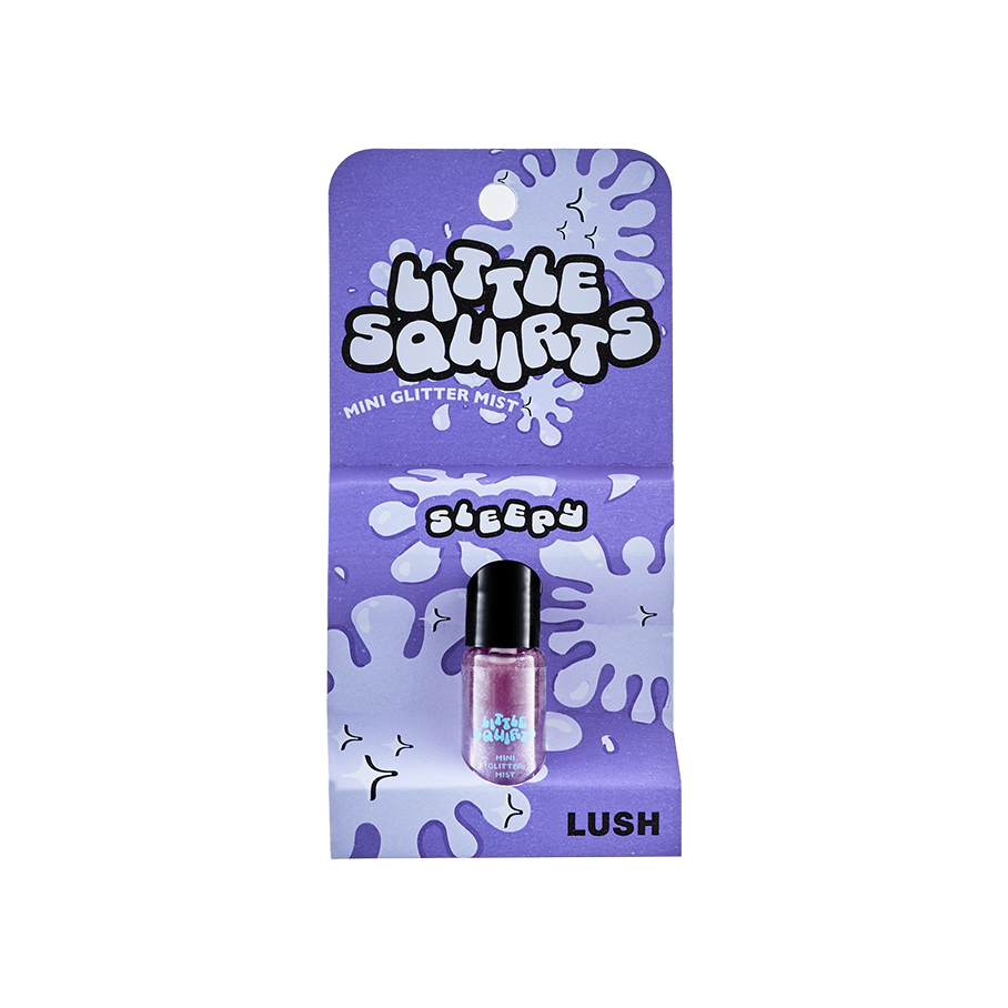 Lush Little Squirts Sleepy glitter mist spray (British brand)