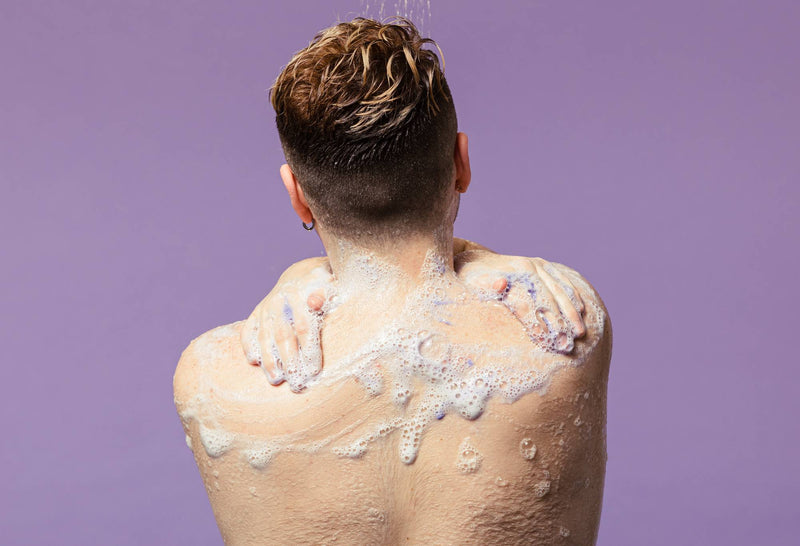 Lush Sleepy shower gel with lavender and oat milk - British product