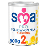SMA Pro 2 Follow-on Milk Powder 6 mths+   800g