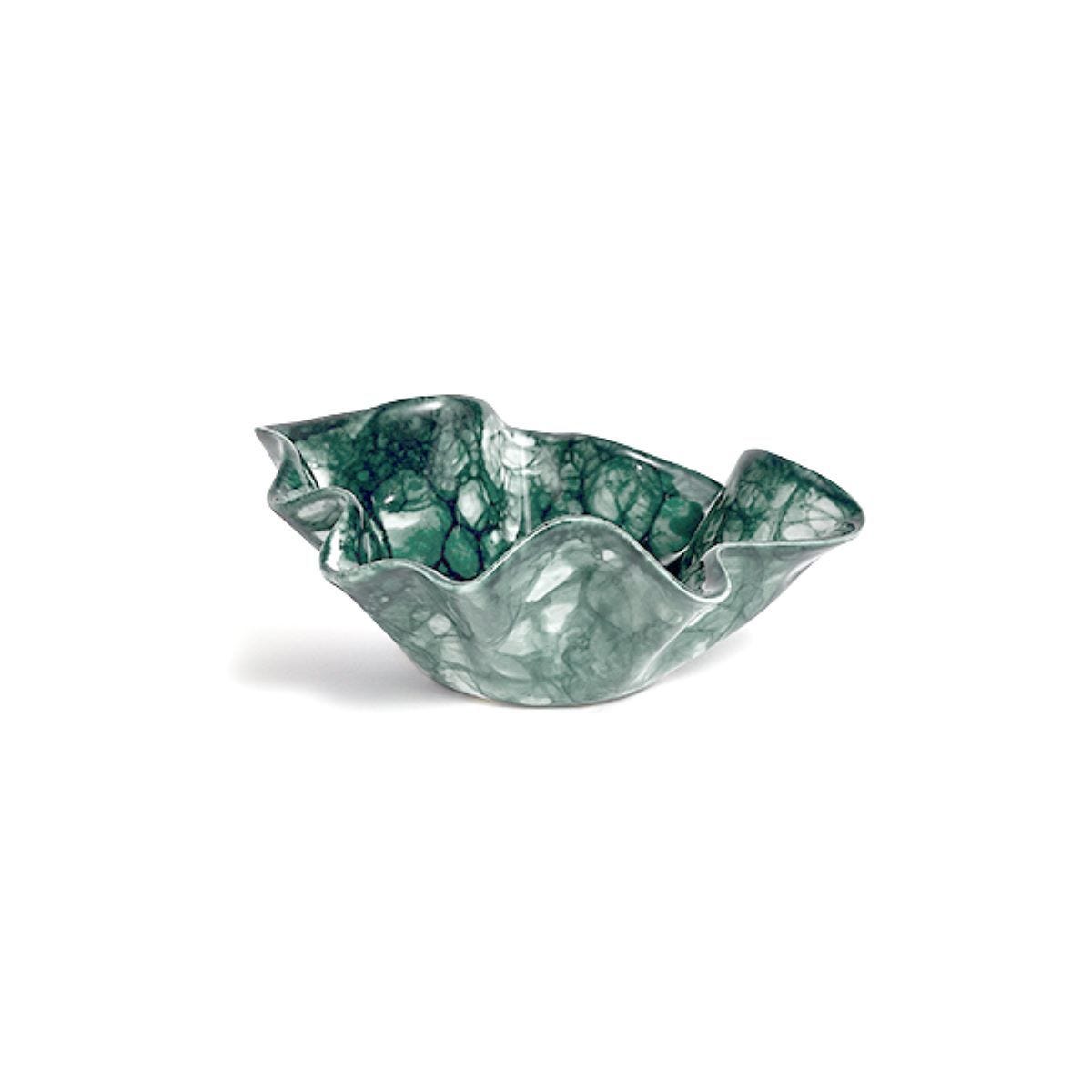 DB Ceramic teal flow bowl small porcelain (British brand)