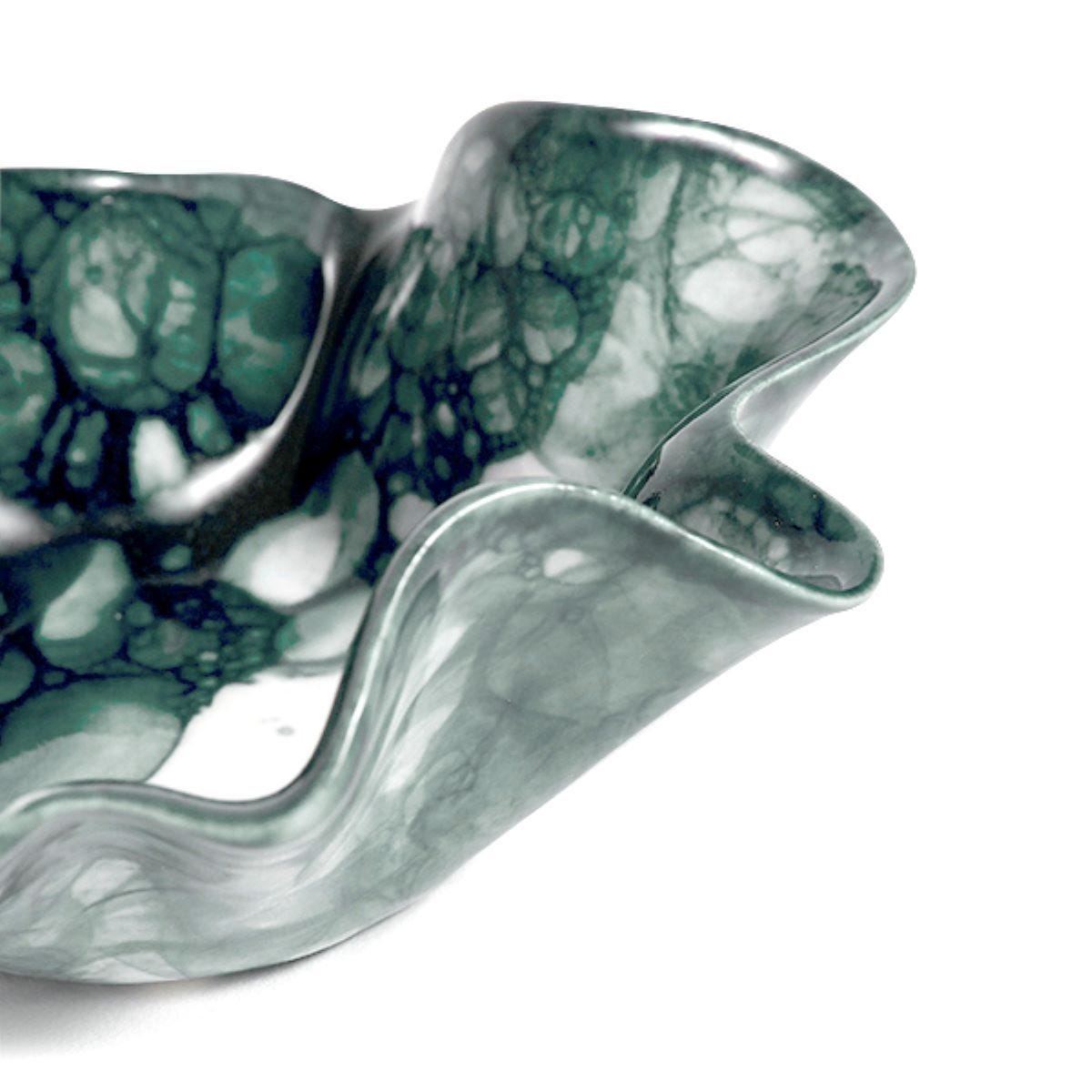 DB Ceramic teal flow bowl small porcelain (British brand)