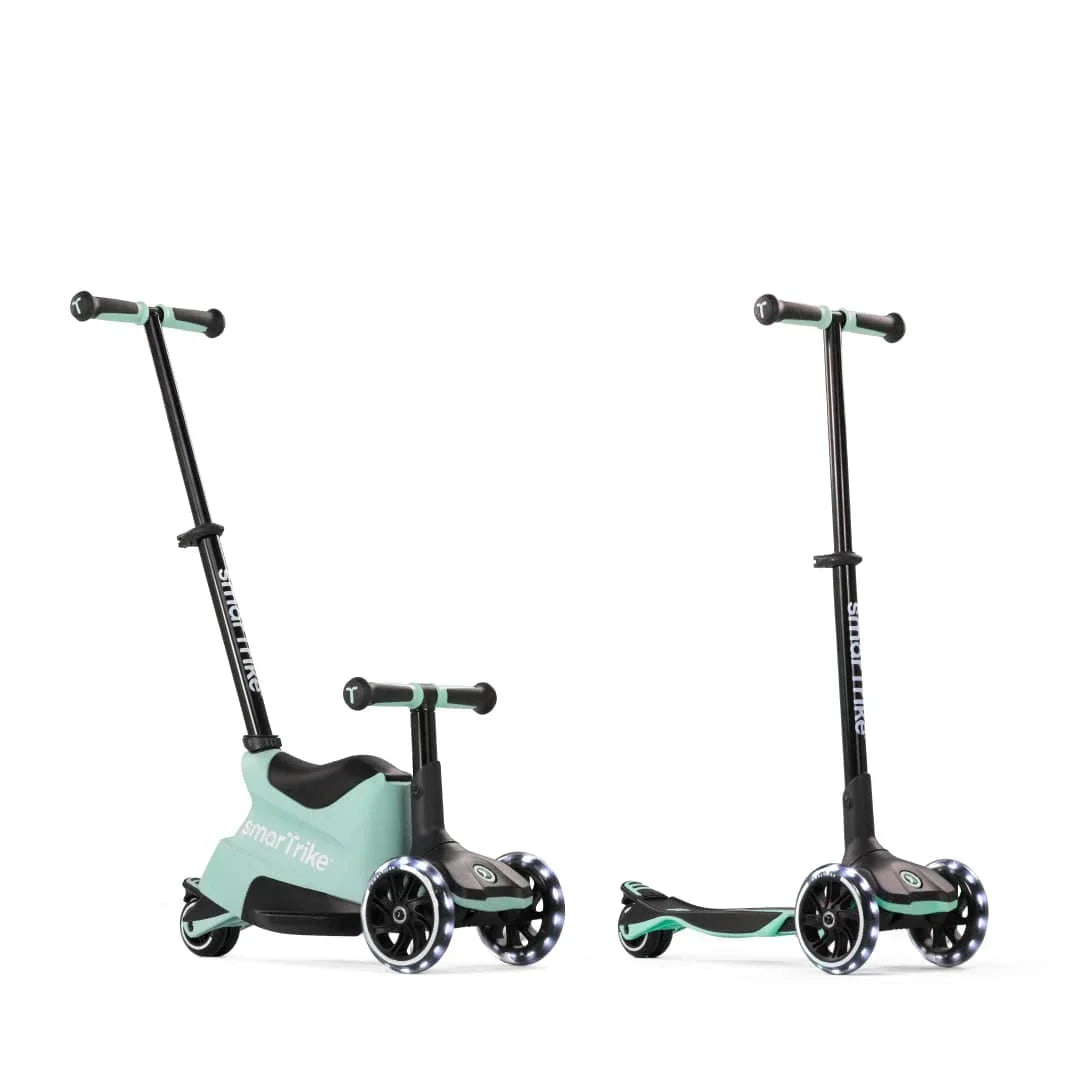 smarTrike Xtend Plus ride-on scooter green - British product