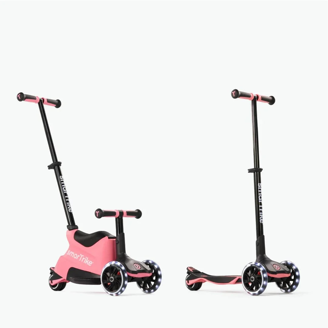 smarTrike Xtend ride on scooter salmon, UK version