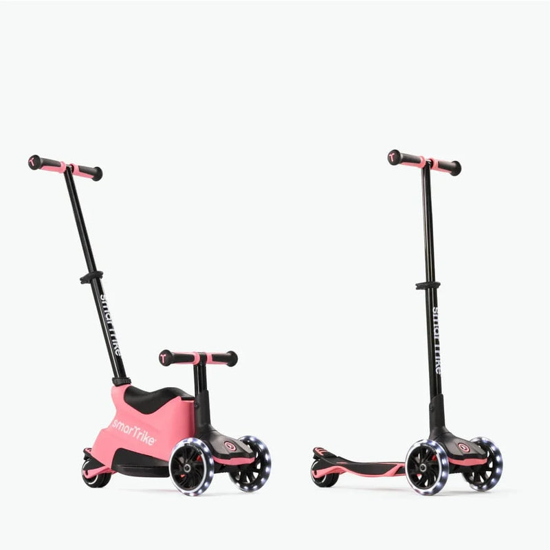smarTrike Xtend ride on scooter salmon, UK version