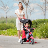 smarTrike Swing DLX toddler trike in red, UK version