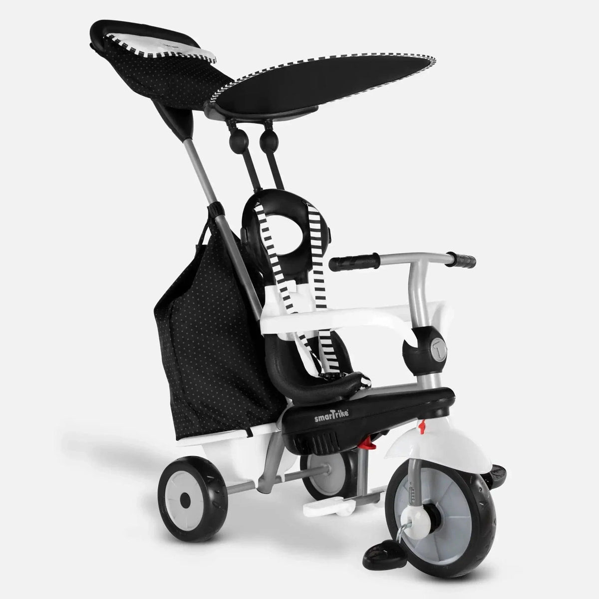 smarTrike Vanilla+ toddler trike black white, imported from the UK