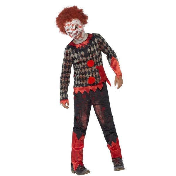 Smiffys Zombie Clown Child Boy's Costume Large (Ηλικία 10-12)