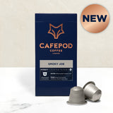 Smoky Joe bold dark roast coffee beans (British brand)