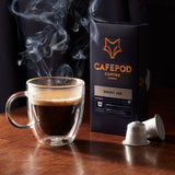 Smoky Joe bold dark roast coffee beans (British brand)