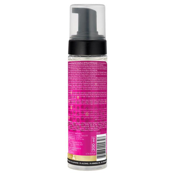 SNF Naturals Flaxseed Oil &amp;amp; Rosewater Curling Mousse 200ml