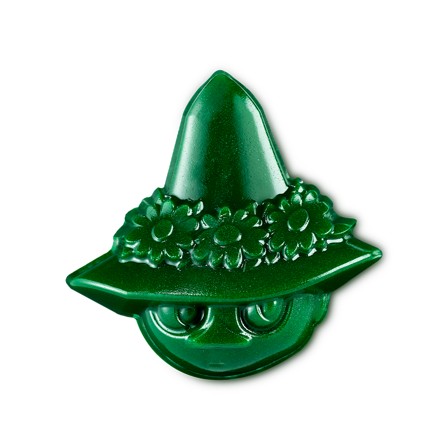 Lush Snufkin Moomin shower gummy, imported from the UK