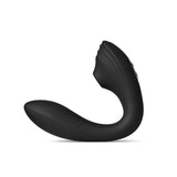 So Divine Pearl Vibe 2in1 G-spot &amp;amp; Clitoral Suction Stimulator Black