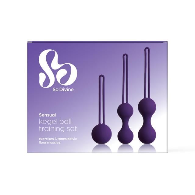 So Divine Sensual Kegel Ball Training Set