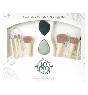 So Eco Exclusive Brush &amp;amp; Sponge Set