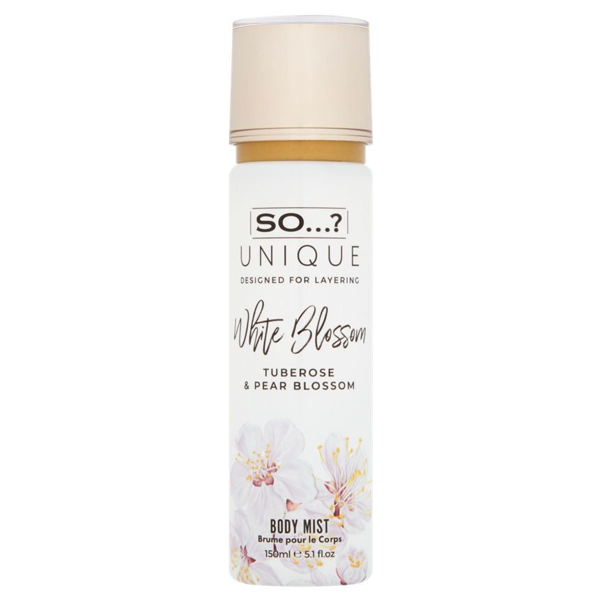 So...? Unique White Blossom Tuberose &amp;amp; Pear Blossom Body Mist