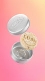 Lush Soak and Float shampoo bar, imported from the UK