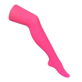 Sock Snob Ladies 40 Denier Novelty Colourful Neon Tights Neon Pink