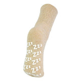 Sock Snob Ladies Cashmere Wool Socks with Zzz Grips 4-8 UK Beige