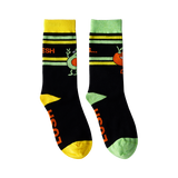 Lush Fresh Values mismatched fruit socks in organic cotton (British brand)