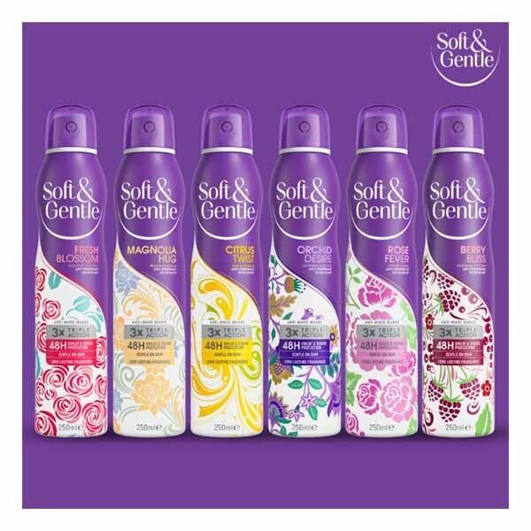 Soft &amp;amp; Gentle Aerosol  Citrus Twist 250Ml