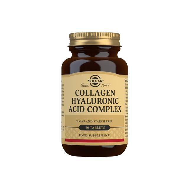 Solgar Collagen Hyaluronic Acid Complex Supplement Tablets    30 per pack