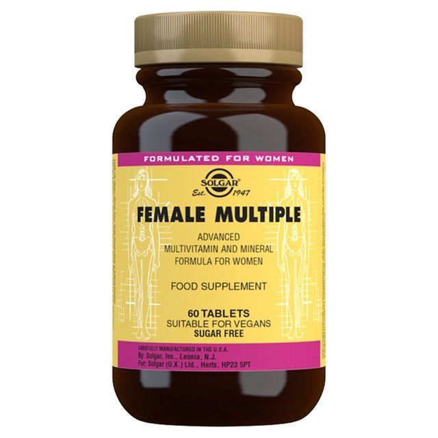 Solgar Female Multiple Multivitamin Supplement Tablets    60 per pack