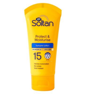 Soltan Mini Προστατευτική & Ενυδατική Λοσιόν SPF15 50ml