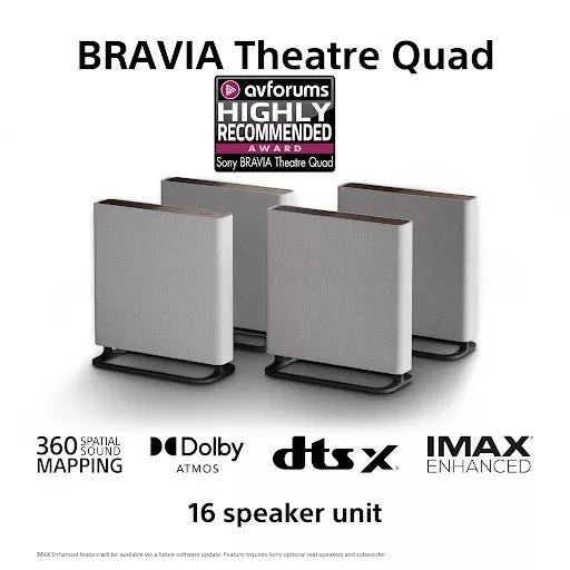 Sony Bravia Theatre Quad home theatre speaker system (British brand)