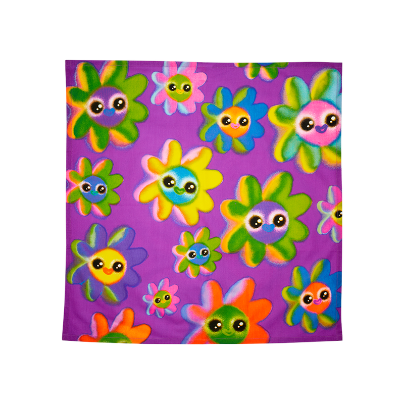Soopa Frens knot wrap reusable gift wrapping 70cm x 70cm (British brand)