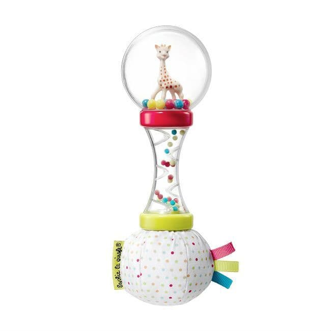 Sophie la Girafe soft maracas baby rattle, UK version