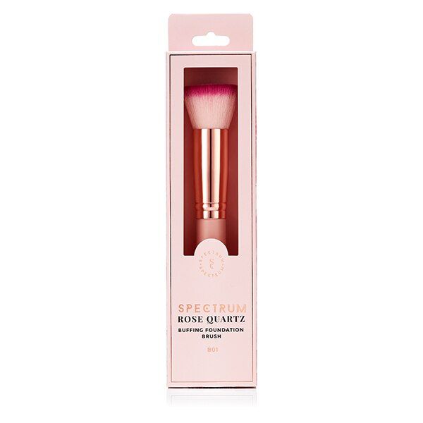 Spectrum Rose Quartz B01 Flat Top Buffer Foundation Brush