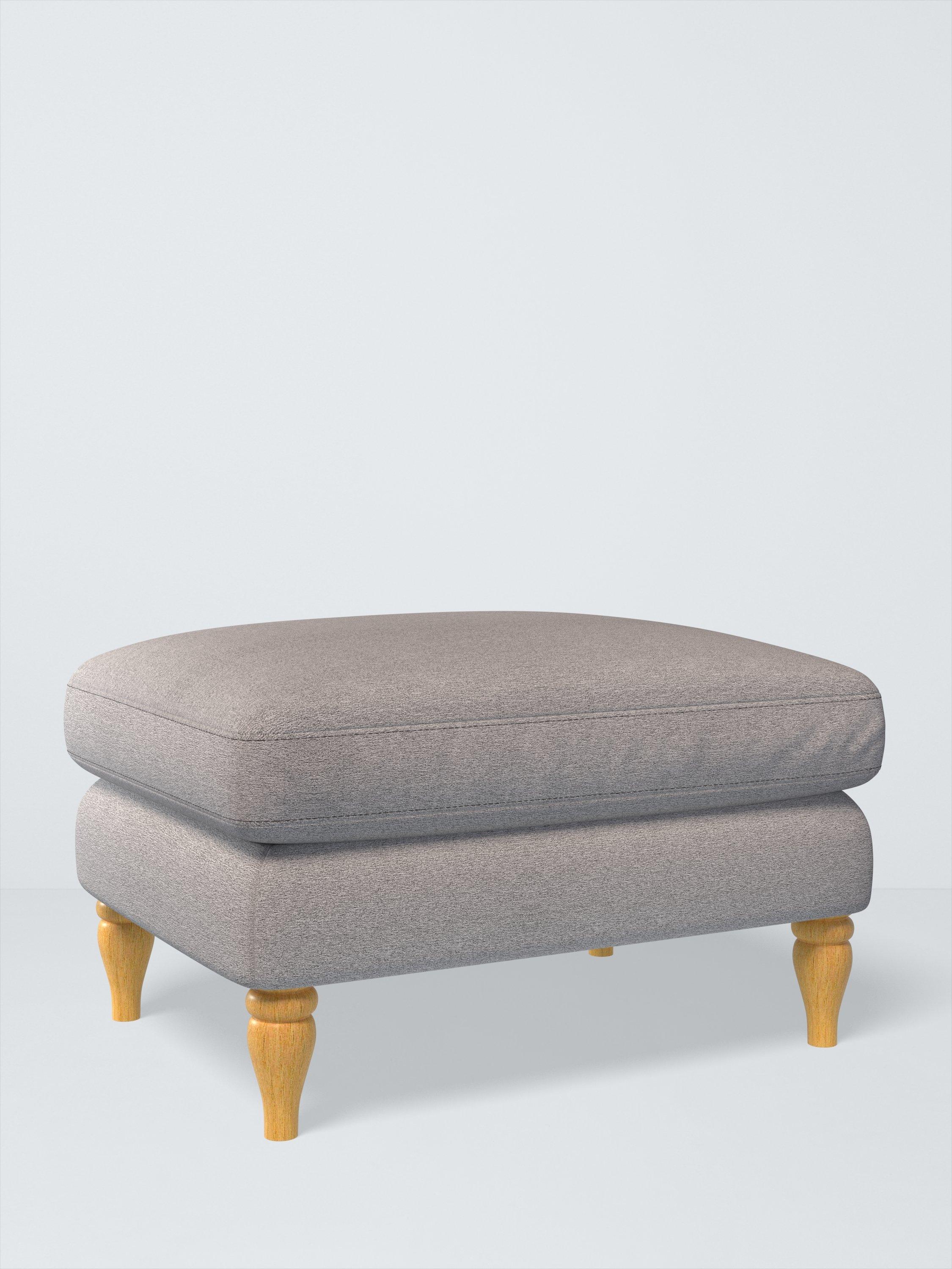 John Lewis Camber fabric footstool (British brand)
