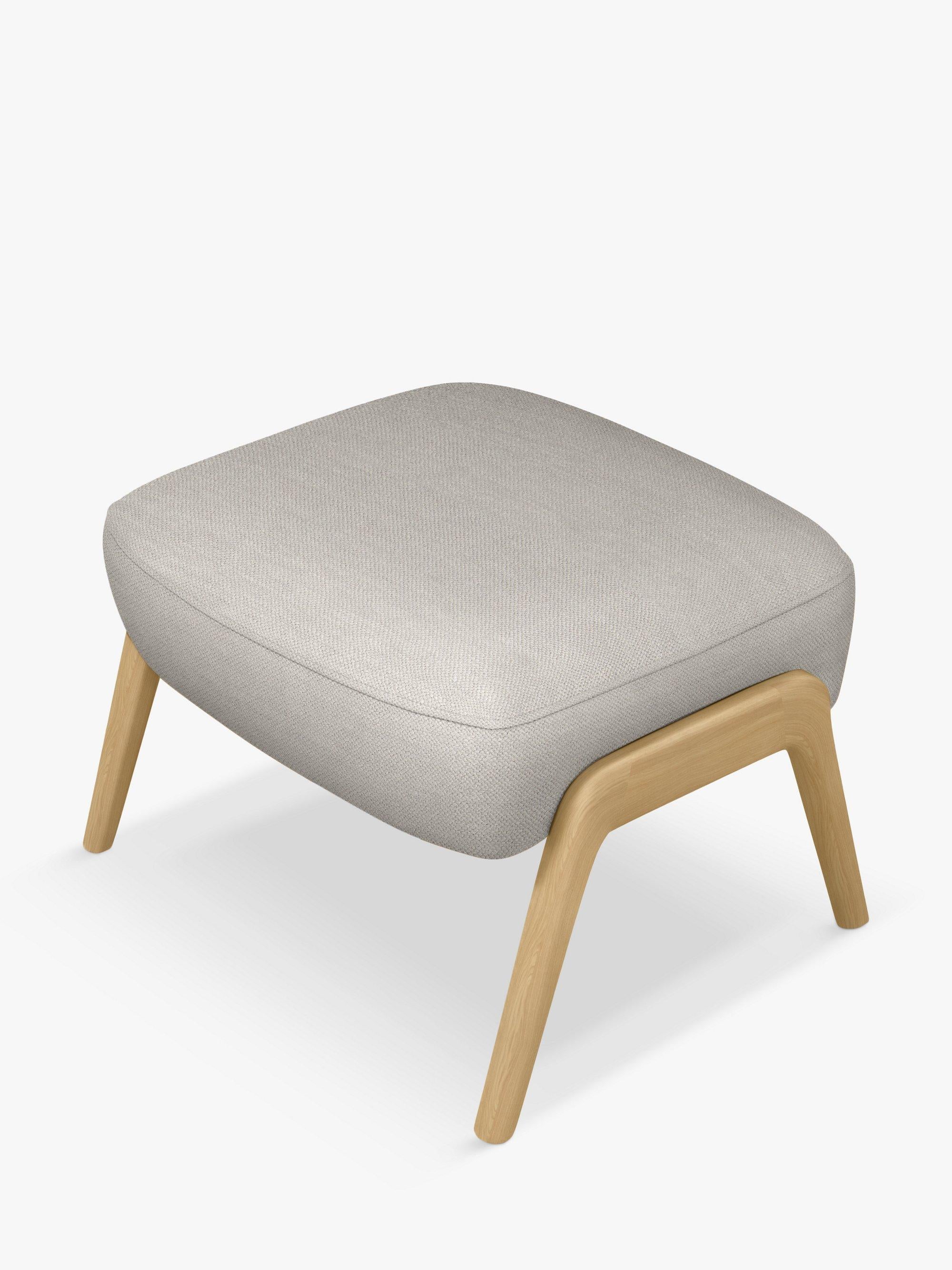 John Lewis Hendricks oak footstool (British brand)
