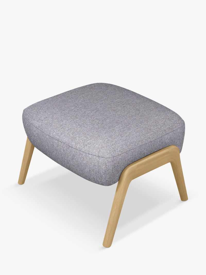 John Lewis Hendricks oak footstool (British brand)